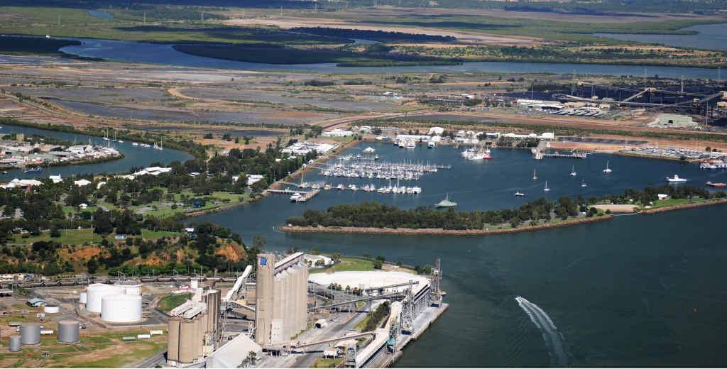 Aerial photograph of Gladstone region, including the marina, taken in February, 2011. Aerial photograph of Gladstone region, including the marina, taken in February, 2011.